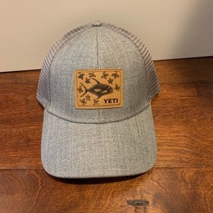 Gray Yeti Trucker Hat